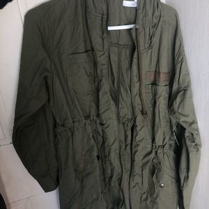 Army green jacket
